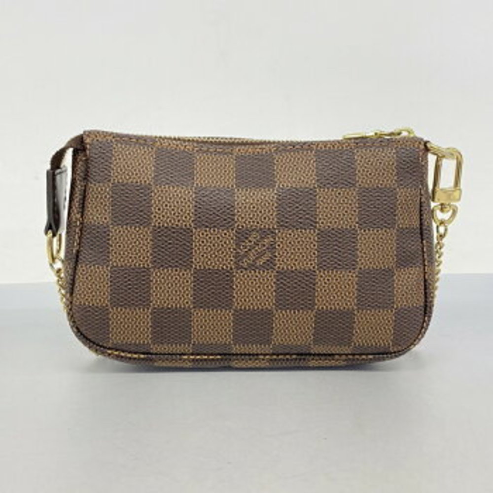 Louis Vuitton Damier Pochette Accessoires Ebene Brown - Picture 9 of 9